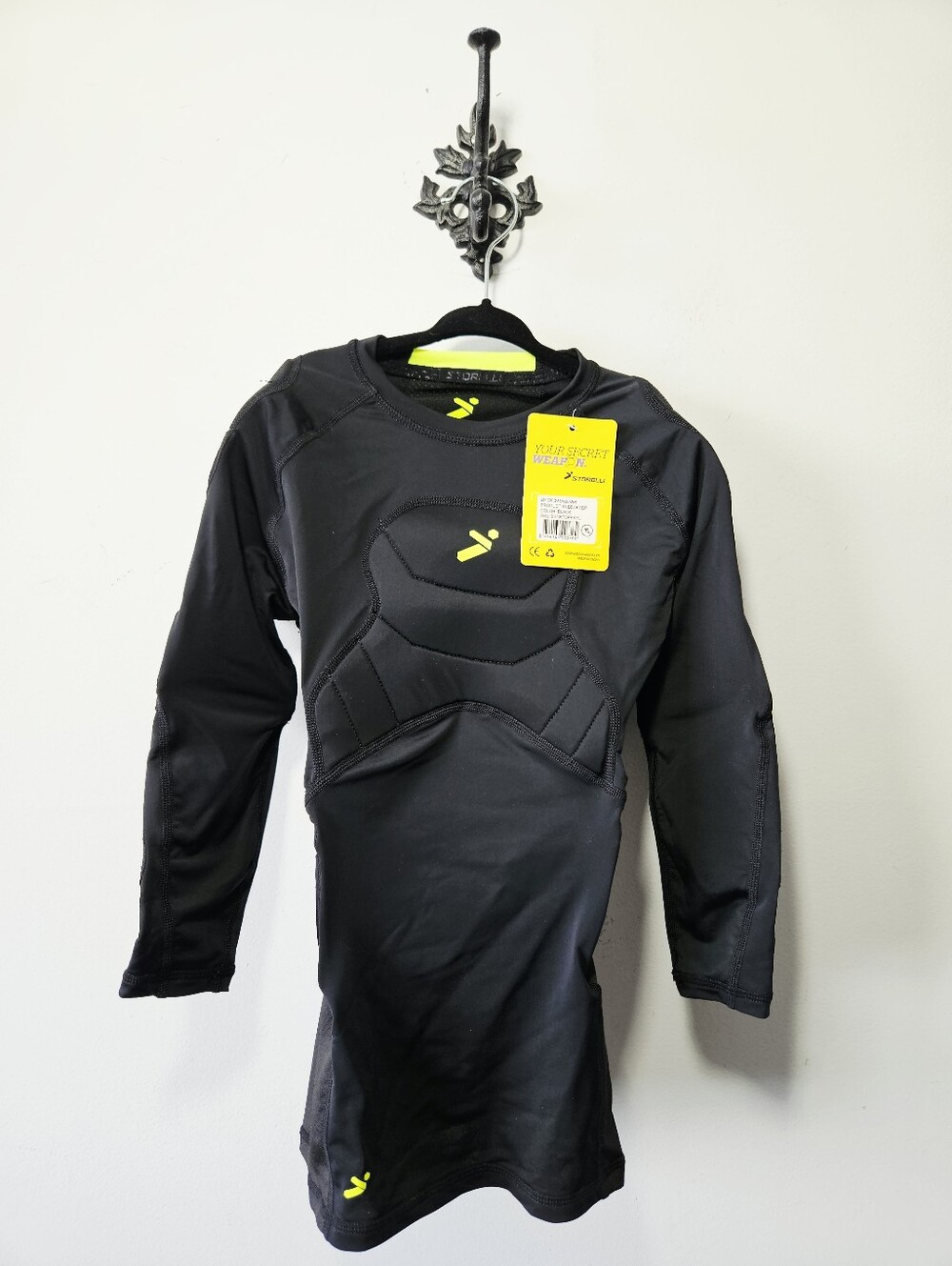 STORELLI Junior BodyShield Soccer Goalkeeper 3/4 Undershirt Youth L